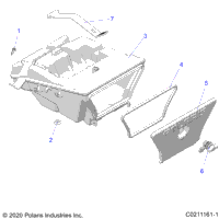 Body, Storage Box, Rear