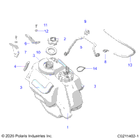 Fuel System, Fuel Tank Asm