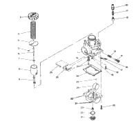 Carburetor Assembly 250 2X4