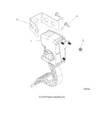 Engine, Throttle Pedal And Mount
