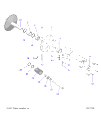Drive Train, Primary Clutch