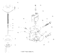 Engine, Carburetor, Upper