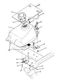 Fuel Tank Assembly 250 4X6