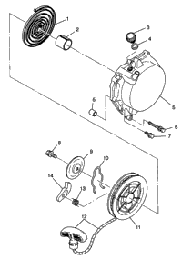 Recoil Starter Xplorer 400L