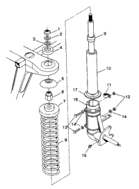 Strut Assembly Trail Boss