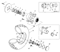 Front Wheel Xplorer 400L