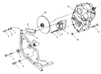 Gearcase/Rear Brake Mounting