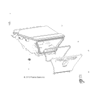 Body, Storage Box, Rear