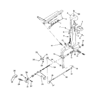 Shift Linkage Assembly 250 6X6