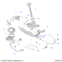 Fuel System, Fuel Tank Asm
