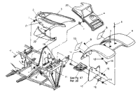 Front Cab Assembly Trail Boss