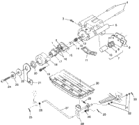 Rear Brake Scrambler 500