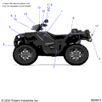 Body, Decals And Componants, 3 Pc