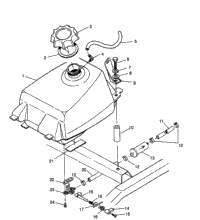 Fuel Tank Magnum 2X4
