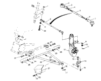 Aarm/Strut Mounting 6X6 400L