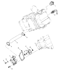 Water Pump Scrambler 500