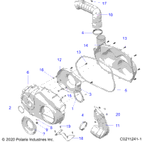 Body, Clutch Cover