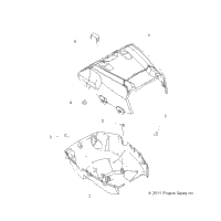 Body, Headlight Pod