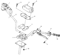 Handlebar Sport 400L & Trail Blazer W97ba25c