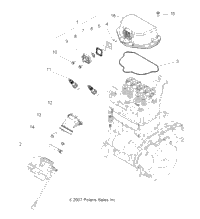 Engine, Throttle Body Mounting