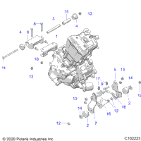 Engine, Mounting & Long Block
