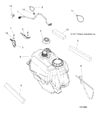 Body, Fuel Tank Asm