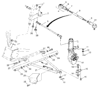 Aarm/Strut Mounting Magnum 4X4 W97ac42a, Swedish Magnum 4X4 S97ac42e & N