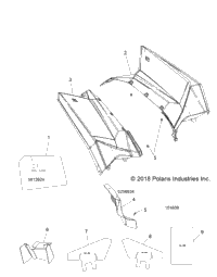 Body, Rear Cab And Heat Shields