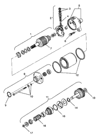 Starting Motor Magnum 2X4