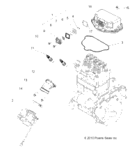 Engine, Throttle Body Mounting