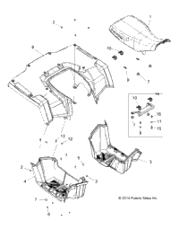 Body, Rear Cab, Seat & Footwells