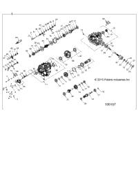 Drive Train, Main Gearcase (100157)