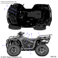 Body, Decals Graphic