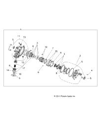 Drive Train, Front Gearcase