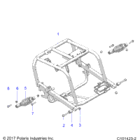 Suspension, Rear Swing Arm
