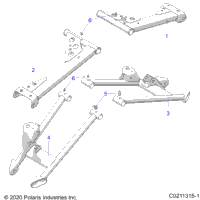 Suspension, Rear Control Arms
