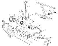 Oil Tank Assembly 6X6 350L