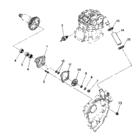Water Pump Assembly 350 4X4 Update