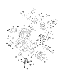 Engine Mounting A02bg50aa/Ac