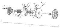 Drive Clutch Assembly Trail Boss
