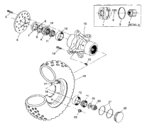 Front Wheel Assembly 4X4 350L