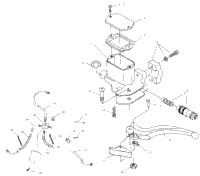 Controls Master Cylinder/Brake Line