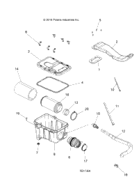 Engine, Air Intake System
