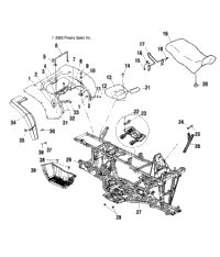 Rear Cab/Seat/Main Frame