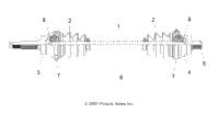 Drive Train, Rear Drive Shaft