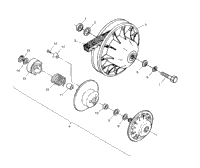 Driven Clutch Xpress 300 W97ca28c & Xpress 400L