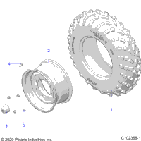 Wheels, Front Tire
