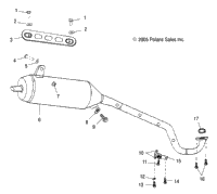 Exhaust Pipe /Cb
