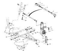Aarm/Strut Mounting Sportsman 4X4 W948040