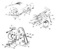 Electrical/Taillight Assembly 6X6 300